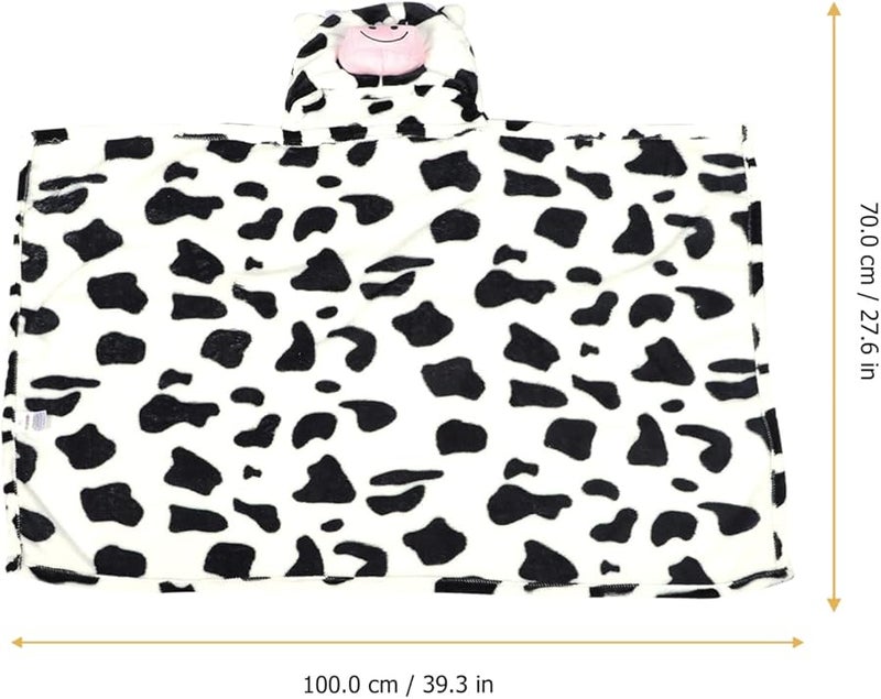 منشفة حمام للأطفال مع قلنسوة، رداء فائق الامتصاص لحديثي الولادة، للأولاد والبنات، باللون الأبيض - Image 2